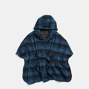 Coach Hooded Cape